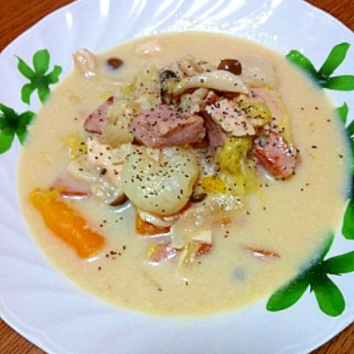 モリモリ豆乳スープ